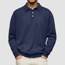 Kai – Solid Color Polo Shirt