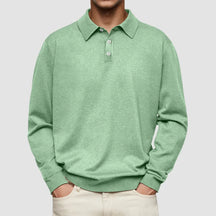 Kai – Solid Color Polo Shirt