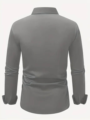 Larry - Elegant Casual Long Sleeve Shirt