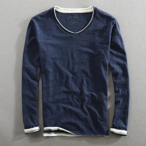 Aeson - Elegant Casual V-Neck T-shirt
