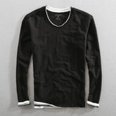 Aeson - Elegant Casual V-Neck T-shirt