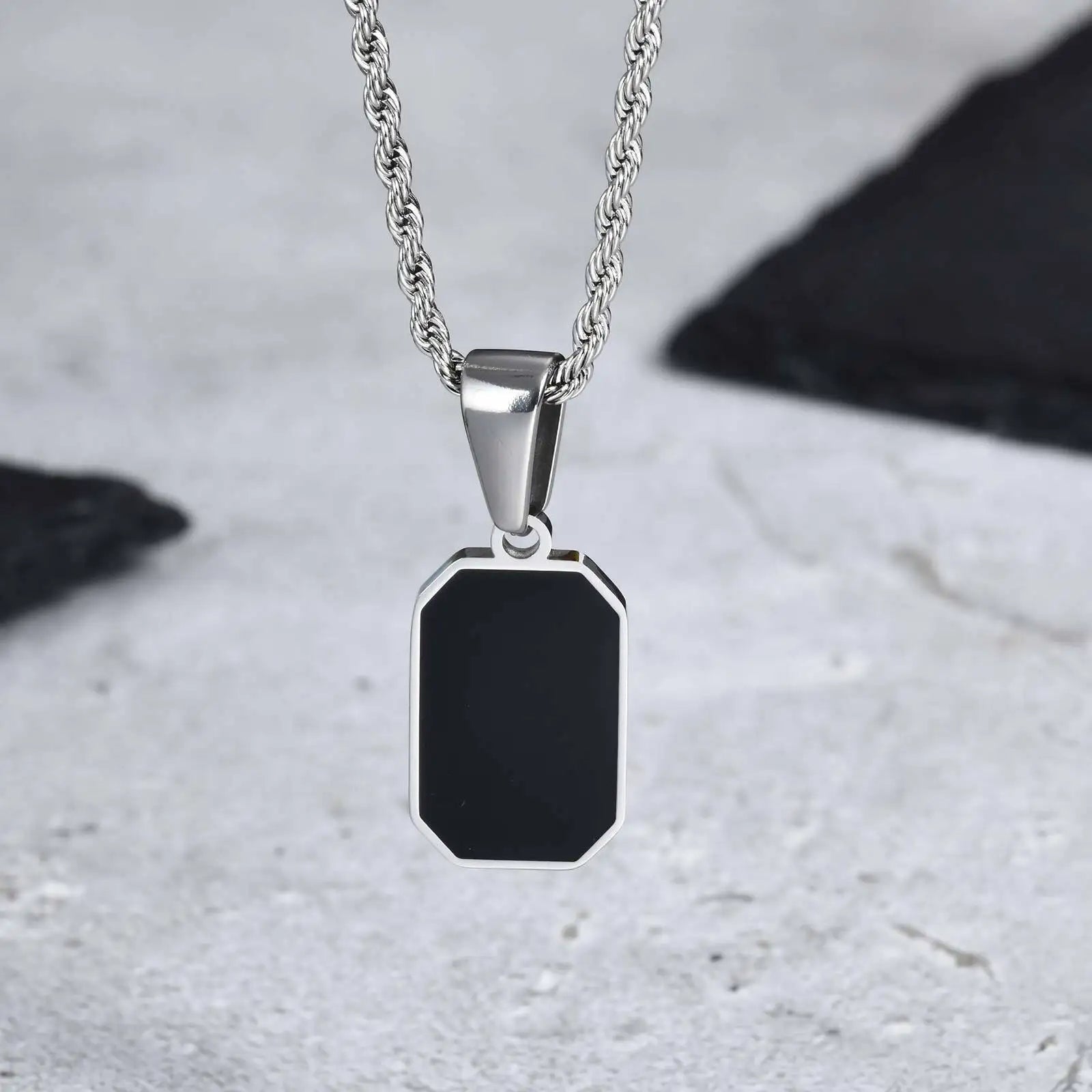 Paul - Geometric Pendant Necklace