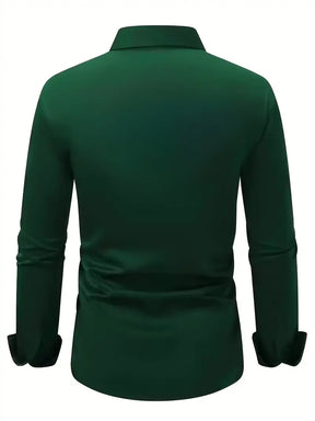 Larry - Elegant Casual Long Sleeve Shirt
